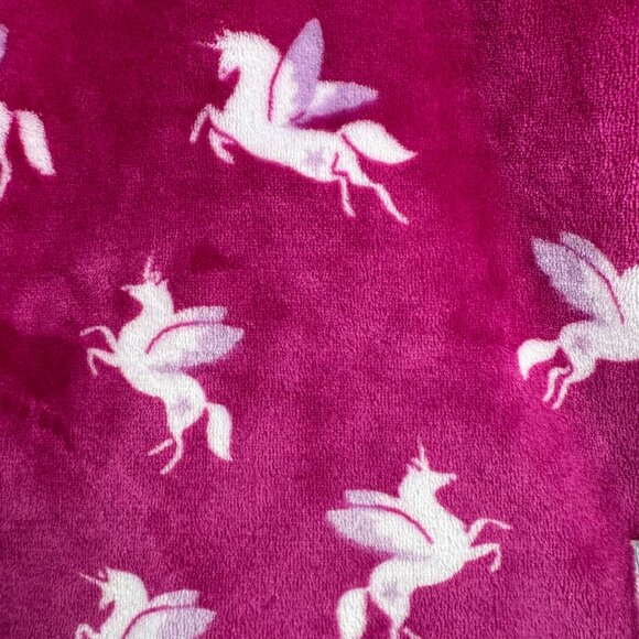 HATLEY Unicorn Fleece Jacket Girls 4T 4 Pink Soft Full Zip-Up Toddler Jacket EUC - Picture 7 of 9